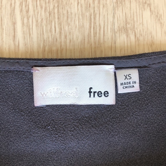 Aritzia Wilfred Free Suede Vivienne Dress - Picture 4 of 12